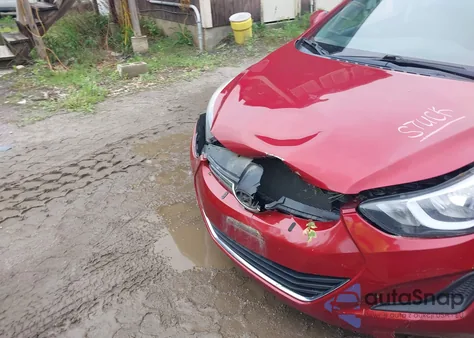 2014 Hyundai Elantra Se from USA, damaged, VIN 5NPDH4AE2EH534848